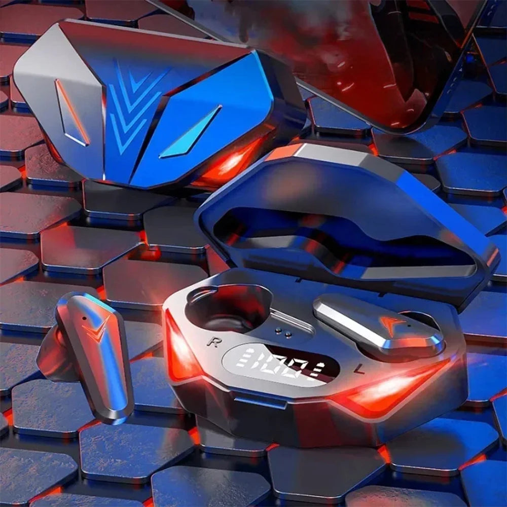 Wireless Bluetooth Earbuds With LED Battery Display Case