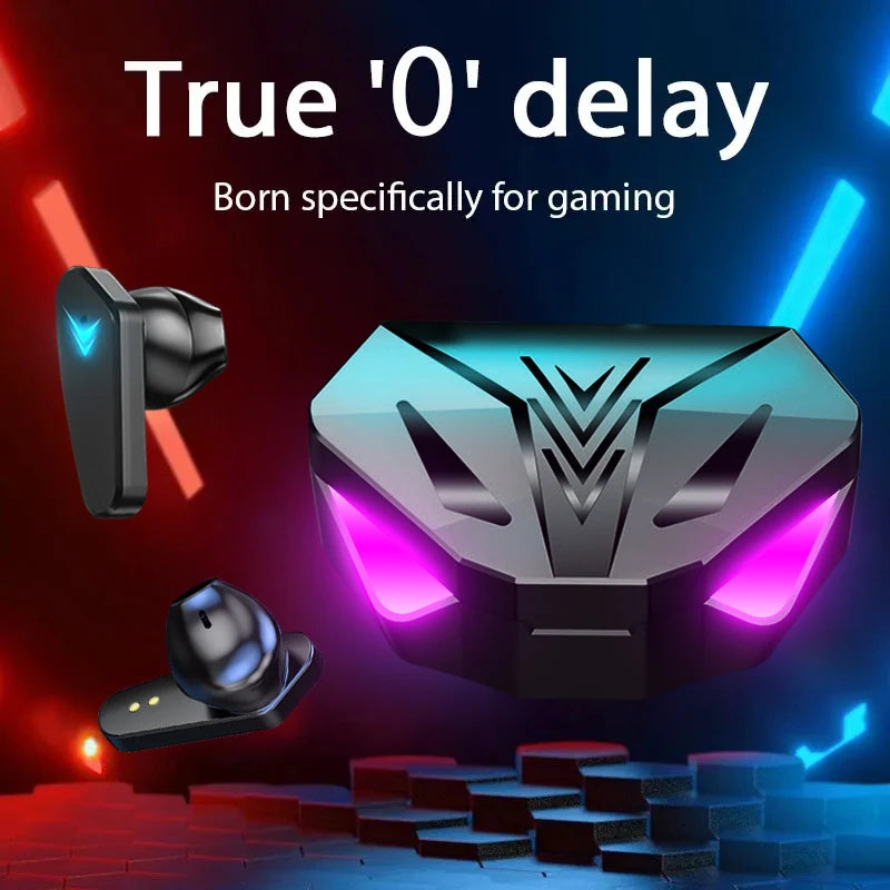 Wireless Bluetooth Earbuds With LED Battery Display Case