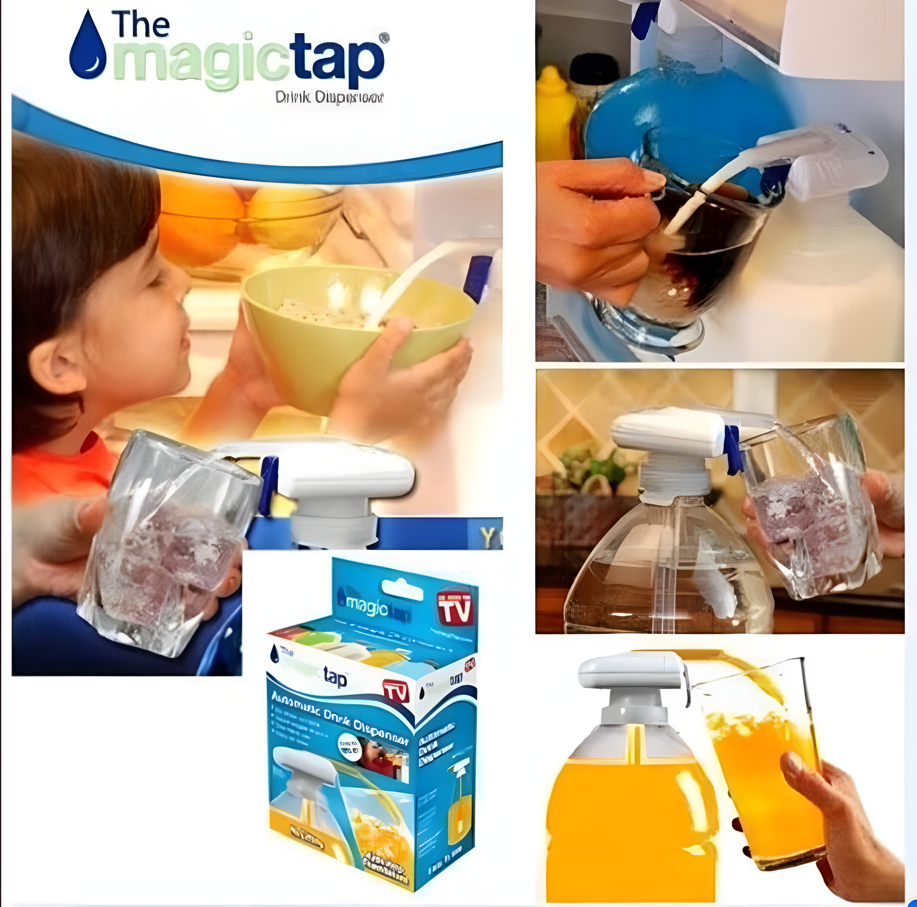 Prime Pulse FlowTap – Automatic Beverage Dispenser
