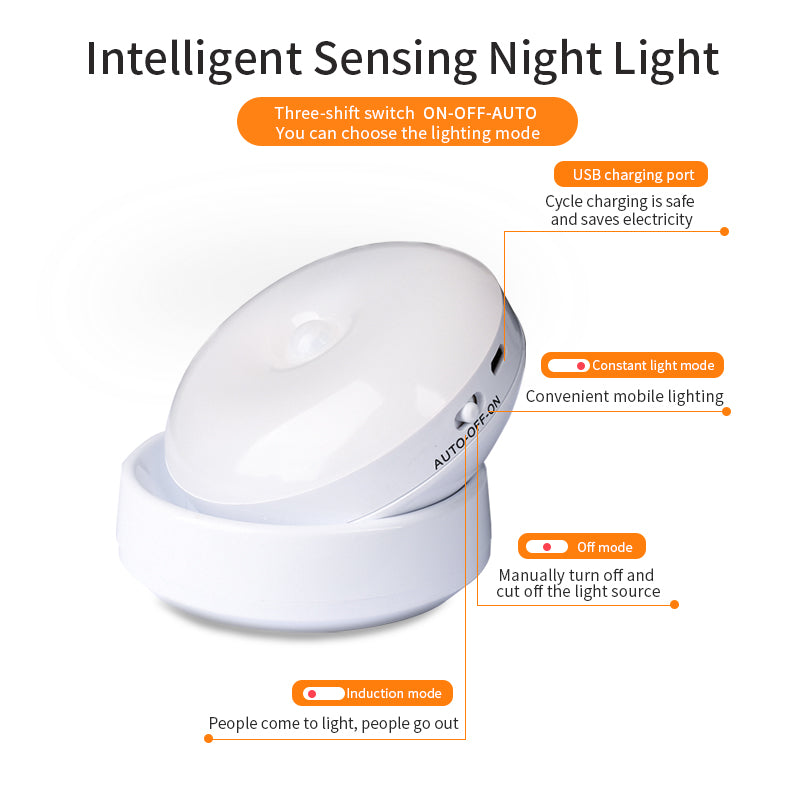 Prime Pulse GlowSense – Motion Sensor Night Light